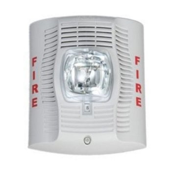 Details about   System Sensor SWA White Fire Alarm Strobe Light 12-24V DC ULC 