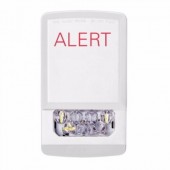 Wheelock Fire Alarm Strobe Light 24V (White, ALERT Lettering) ELSTW-AL ELUXA