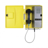 Weatherproof Outdoor Industrial Telephone with Metal Keypad WRT-40